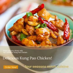 Four Seasons Asian Cuisine - Kung Pao Chicken