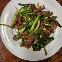 Lily's Chinese Food - Lamb with scallions