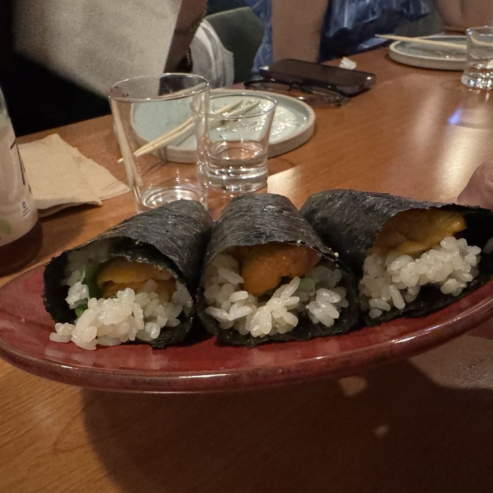 Homareya - Uni hand roll was great! - Izakaya Near Me - Long Beach, California