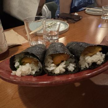Homareya - Uni hand roll was great! - Izakaya Near Me - Long Beach, California