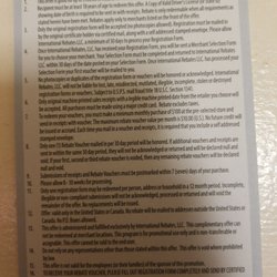 International Rebates - Do not do it to yourself! Never do you have to pay for something in order to get rewarded.Its a SCAM!!!