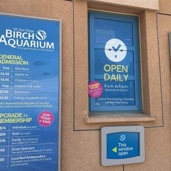 Birch Aquarium - Open daily! - Aquariums Near Me - La Jolla, California