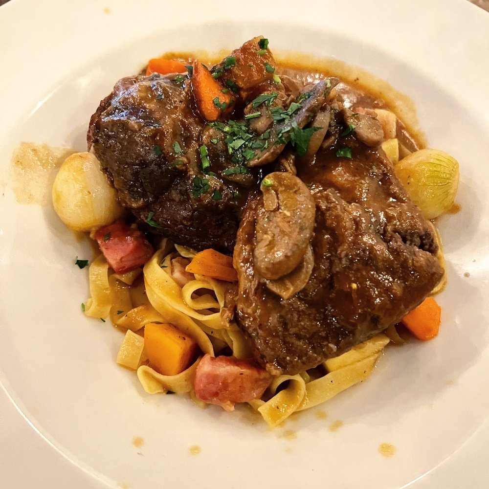 Bistro La Source - Beef Short Rib Bourguignon - French Near Me - Jersey City, New Jersey