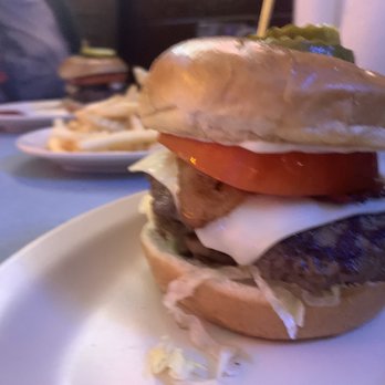 Buster's Place - Mushroom Swiss burger - Burgers Near Me - Murfreesboro, Tennessee Buster's Place - Mushroom Swiss burger - Burgers Near Me - Murfreesboro, Tennessee