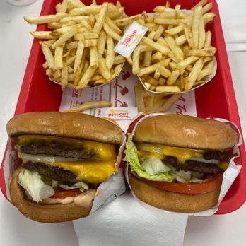In-N-Out Burger - Double-doubles and fries. - Burgers Near Me - Yorba Linda, California In-N-Out Burger - Double-doubles and fries. - Burgers Near Me - Yorba Linda, California