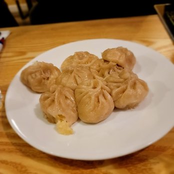 The Weekender - Beef momo and cheese momo. Preferred the beef but both were tasty. - Pool Halls Near Me - Woodside, New York