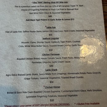 Route 14 Sooke - Dinner menu (4.2026) - Canadian (New) Near Me - Sooke, British Columbia