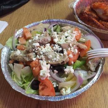 Pizza King - Big ole chicken salad for $3.50! - Pizza Near Me - Compton, California