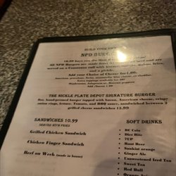 Nickel Plate Depot - Burgers and Sandwiches