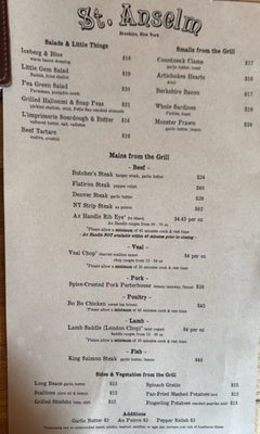 Menu photo 5 St. Anselm Brooklyn, NY