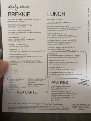 Menu photo 4 Daily Chew Atlanta, GA