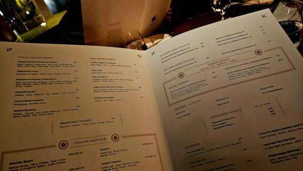 Menu photo 3 Nuri Steakhouse Dallas, TX Menu photo 3 Nuri Steakhouse Dallas, TX