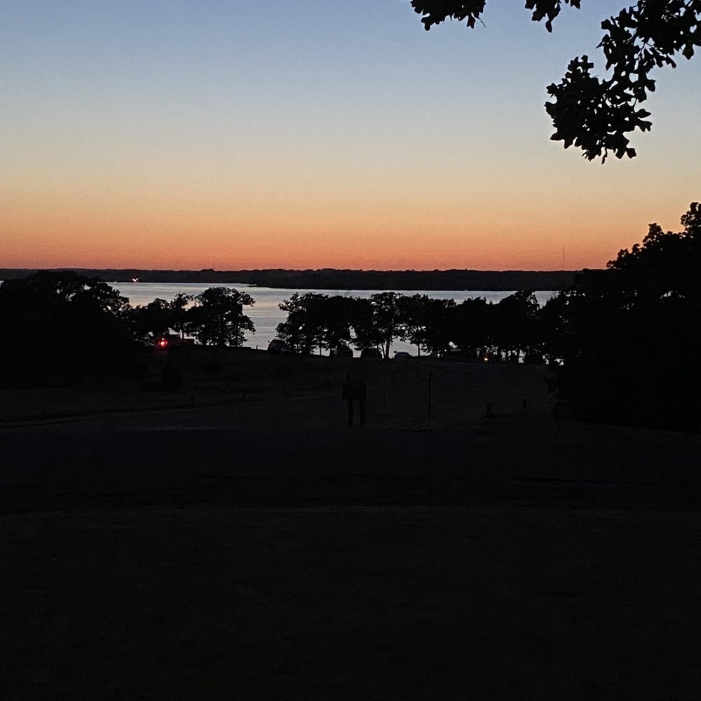 Lake Thunderbird Sunset Rose Rock Campground Lake Thunderbird Sunset Rose Rock Campground