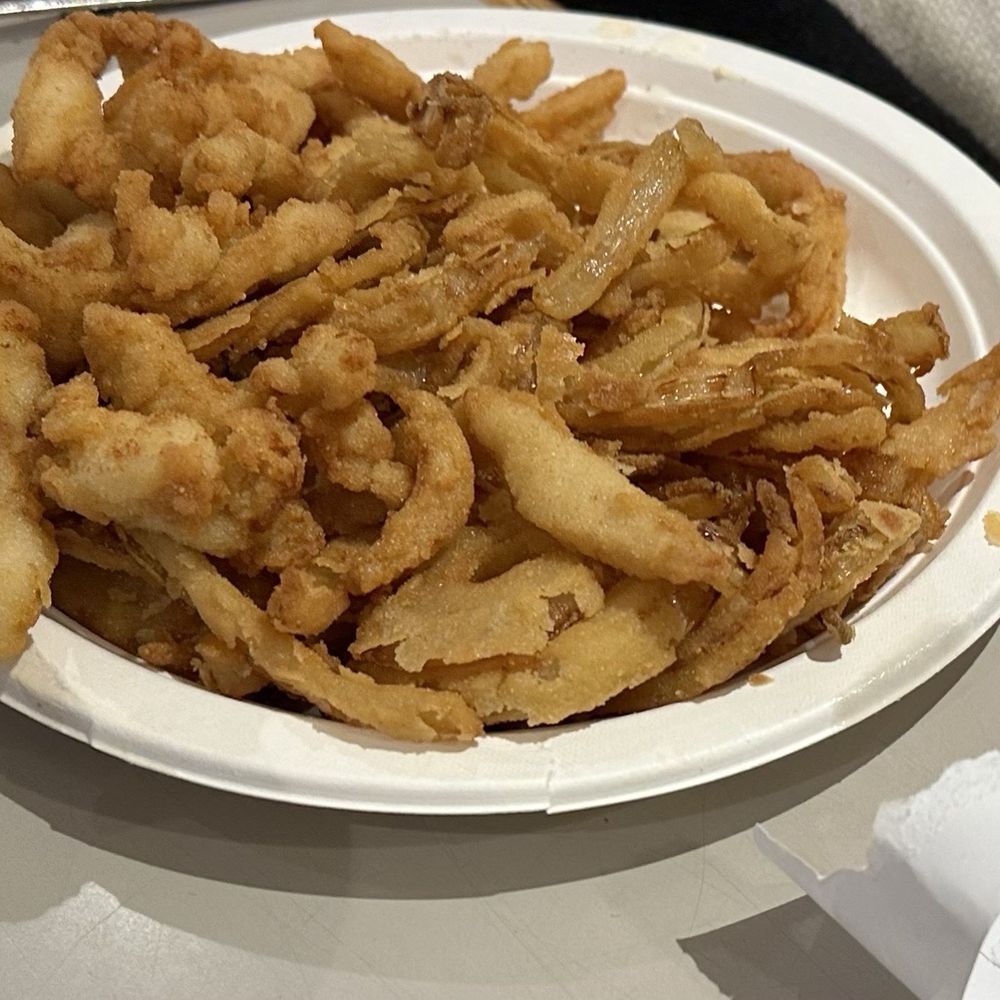 Clam strip dinner