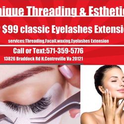 Unique Threading & Esthetics - Eyelashes Extension