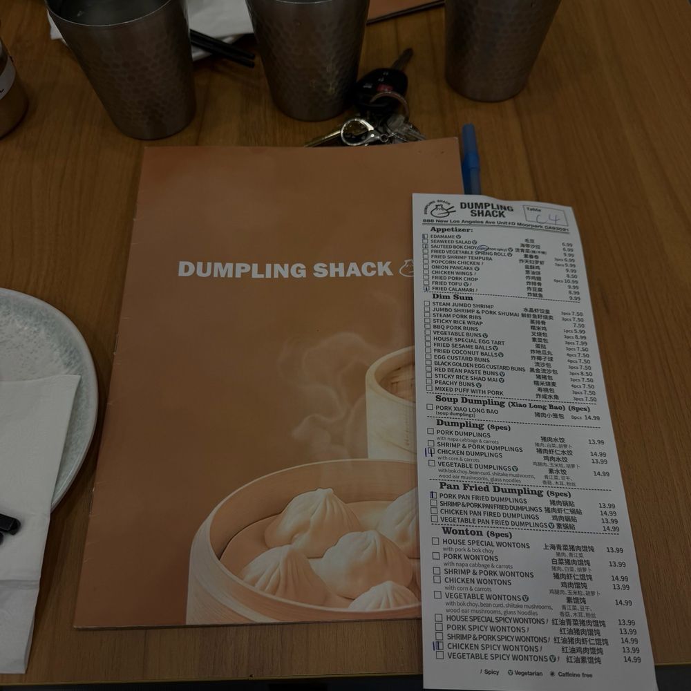 Dumpling Shack - Dim Sum Near Me - Moorpark, California