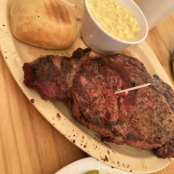 Tcb Town - Ribeye with creamed corn - Steakhouses Near Me - Bolton, Mississippi