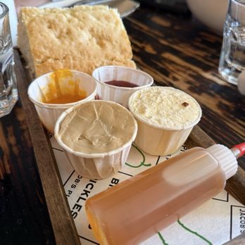 Jacob's Pickles - Biscuits & Fixings (7/10) - Comfort Food Near Me - New York, New York
