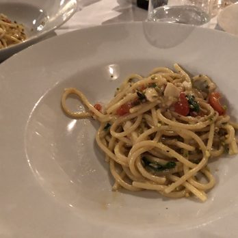 Osteria degli Amici - Sea bass spaghetti - Italian Near Me - Rome, RM