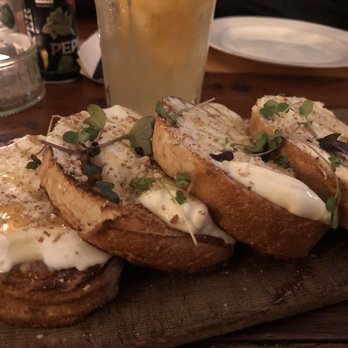 The Hideout Kitchen - Mascarpone toast - New American Near Me - Lafayette, California