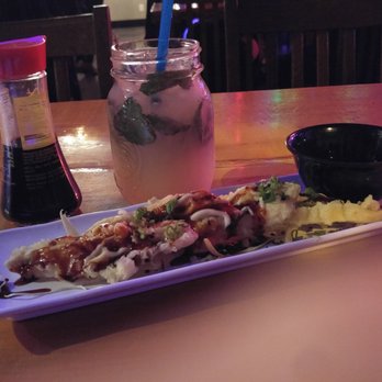 The General Public - Tuna tempura - served cold but overcooked inside??  Oily, flabby and flavourless. Lychee Mojito - well made double, thanks to Ms Megalicious - Sushi Bars Near Me - Vancouver, British Columbia