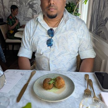 Rumhouse - Ribs in angostura 1814 croquette - Caribbean Near Me - Annapolis, Maryland