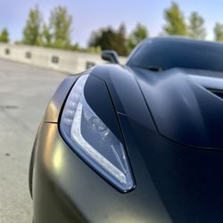 Precision Shade Solutions - 2019 ZO6 Satin Black Wrap