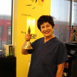 Chrysalis - When a client finds a job they are invited to come ring the success bell!