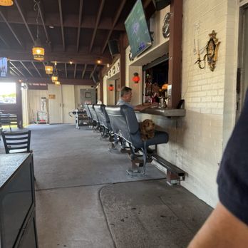 Johnny’s Garage - Outdoor bar - New American Near Me - Hanahan, South Carolina Johnny’s Garage - Outdoor bar - New American Near Me - Hanahan, South Carolina
