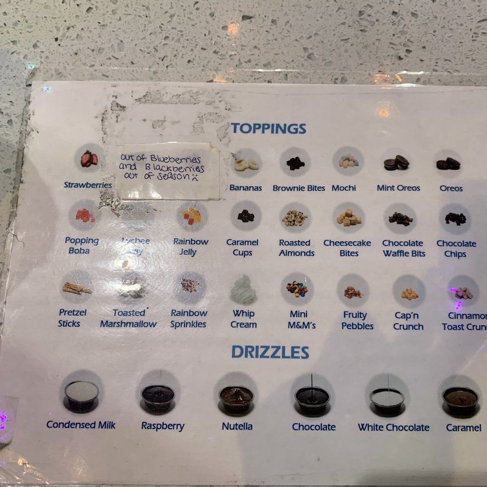 Icicles - Any toppings included! - Desserts Near Me - Newark, California Icicles - Any toppings included! - Desserts Near Me - Newark, California
