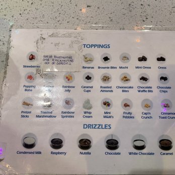 Icicles - Any toppings included! - Desserts Near Me - Newark, California