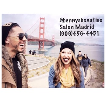 Salon Madrid - #bennysbeauties via Instagram to view some of Benny's amazing work. Book an appointment with BENNY  call/text (909)456-4451 - Hair Salons Near Me - Rancho Cucamonga, California