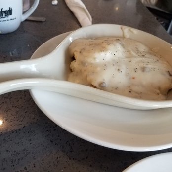 Eggsquisite Cafe - Allen - Biscuits and gravy, delicious!! - Breakfast & Brunch Near Me - Allen, Texas