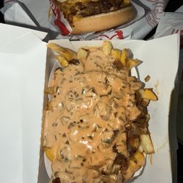 Animal style fries