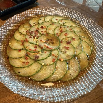Novikov Miami - cucumber tataki - Chinese Near Me - Miami, Florida Novikov Miami - cucumber tataki - Chinese Near Me - Miami, Florida