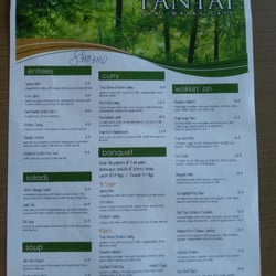 Panthai - Menu from 3 March 2014