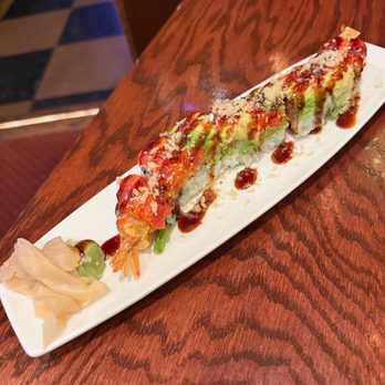 Shaw's Crab House - RED DRAGON ROLL - Seafood Near Me - Schaumburg, Illinois Shaw's Crab House - RED DRAGON ROLL - Seafood Near Me - Schaumburg, Illinois