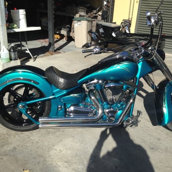Master's Cycle Works - Very custom Yamaha Roadstar with air ride. - Motorcycle Repair Near Me - Pompano Beach, Florida Master's Cycle Works - Very custom Yamaha Roadstar with air ride. - Motorcycle Repair Near Me - Pompano Beach, Florida