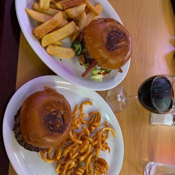 Brick House Bar & Grill - Angus Burger , kids burger for me.. yummy.. & Cabernet - Bars Near Me - Sanger, California Brick House Bar & Grill - Angus Burger , kids burger for me.. yummy.. & Cabernet - Bars Near Me - Sanger, California