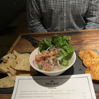 Becks - Salmon Ceviche - Seafood Near Me - Augusta, Georgia Becks - Salmon Ceviche - Seafood Near Me - Augusta, Georgia