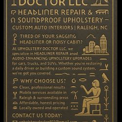 Upholstery Doctor - Contact info