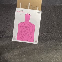 Franks Gun Shop Double Tap Shooting Range - Target practices.