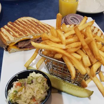 Max and Benny's Restaurant - Roast Beef Panani with horseradish sauce - Delis Near Me - Northbrook, Illinois