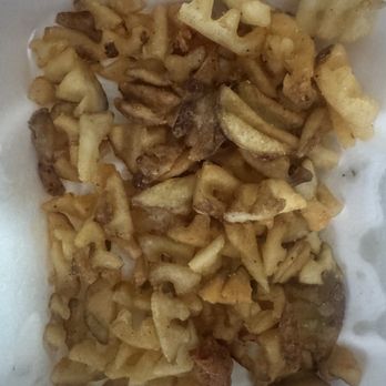 Gouldsburgers - Pieces of waffle fries. Disappointing - Burgers Near Me - Medford, New Jersey Gouldsburgers - Pieces of waffle fries. Disappointing - Burgers Near Me - Medford, New Jersey