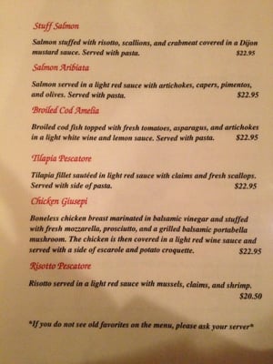 Menu photo 4 Portofino's Restaurant Morristown, NJ