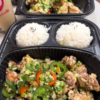CoCo's Cafe - PEPPERCORN CHICKEN W/RICE - My all-time favorite - Taiwanese Near Me - Austin, Texas
