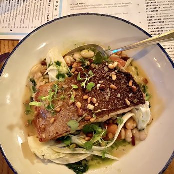 Good Luck Restaurant - Pan-seared salmon - New American Near Me - Rochester, New York