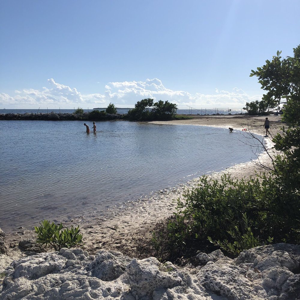 Harry Harris Park - Lagoon area for swimming enclosed by coral/rocks - Parks Near Me - Key Largo, Florida Harry Harris Park - Lagoon area for swimming enclosed by coral/rocks - Parks Near Me - Key Largo, Florida