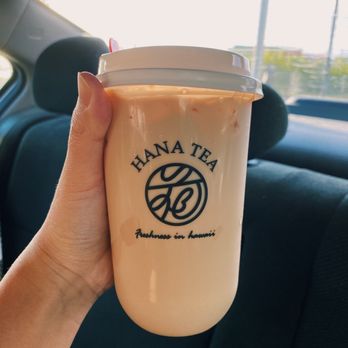 Hana Tea - Brown Sugar Milk Tea 75% no boba - Bubble Tea Near Me - Honolulu, Hawaii Hana Tea - Brown Sugar Milk Tea 75% no boba - Bubble Tea Near Me - Honolulu, Hawaii