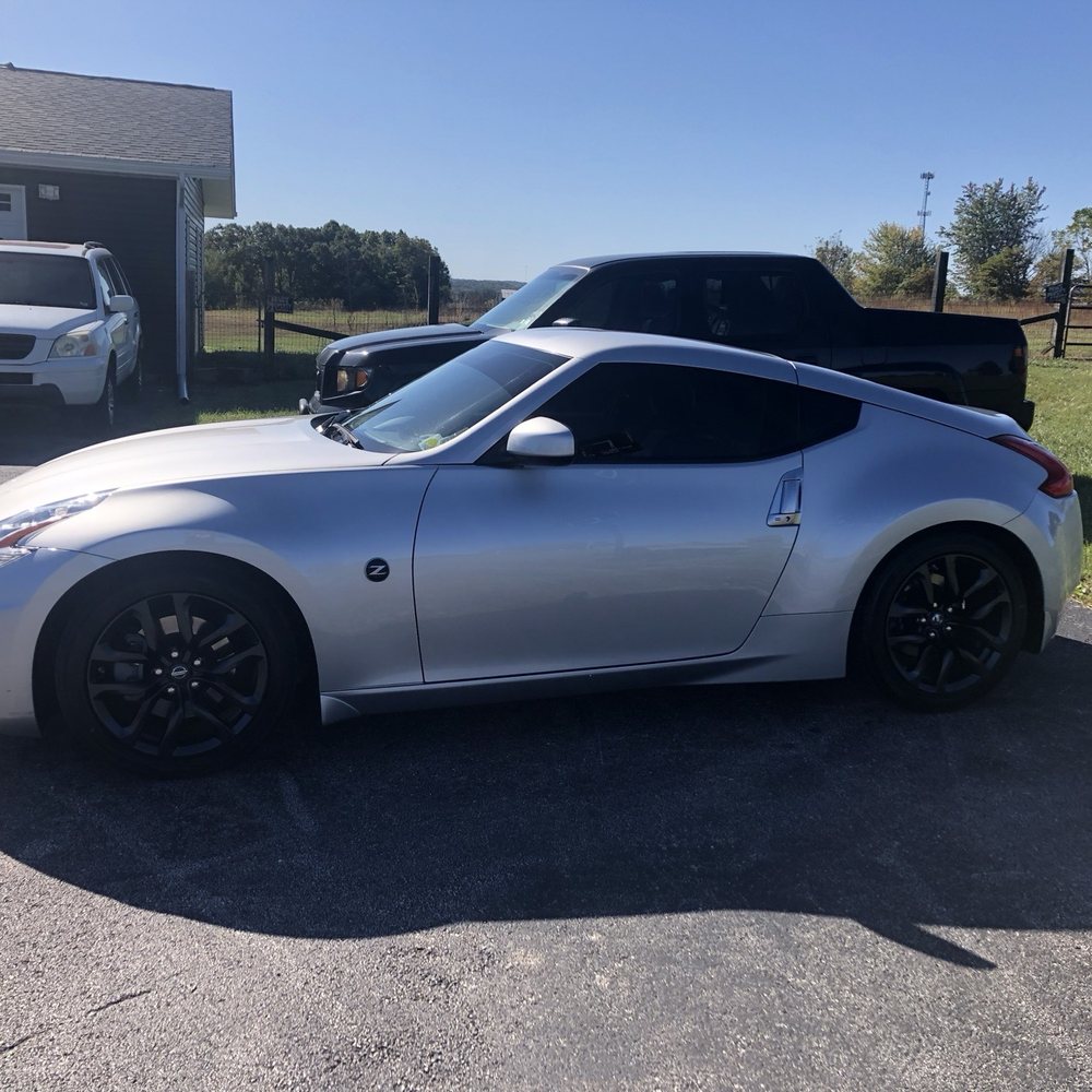 TintRite - Tint work by Kyle on 370z - Car Window Tinting Near Me - Crystal City, Missouri TintRite - Tint work by Kyle on 370z - Car Window Tinting Near Me - Crystal City, Missouri